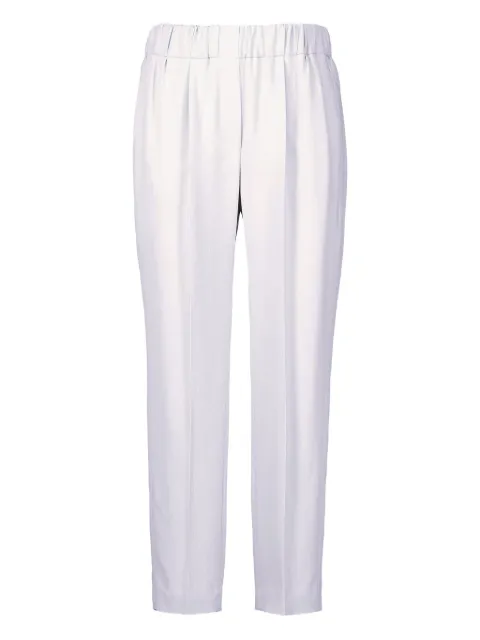 Brunello Cucinelli cropped trousers White MA029P1673