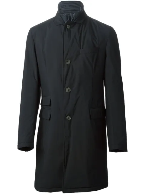 Herno double layered coat Blue IM0083U13275