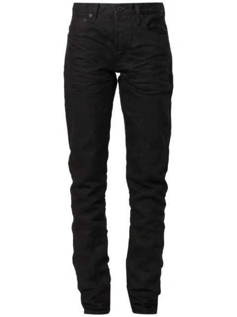 Mastercraft Union L'éclaireur x Mastercraft Union slim jeans Black M65D01A81