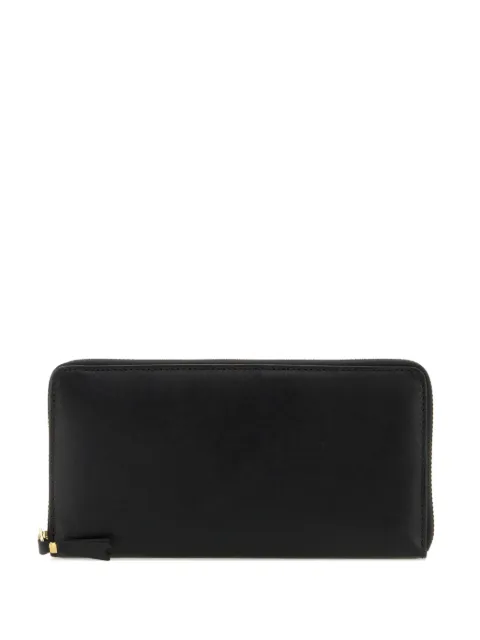 Comme Des Garçons Wallet logo-embossed leather wallet Black SA0110