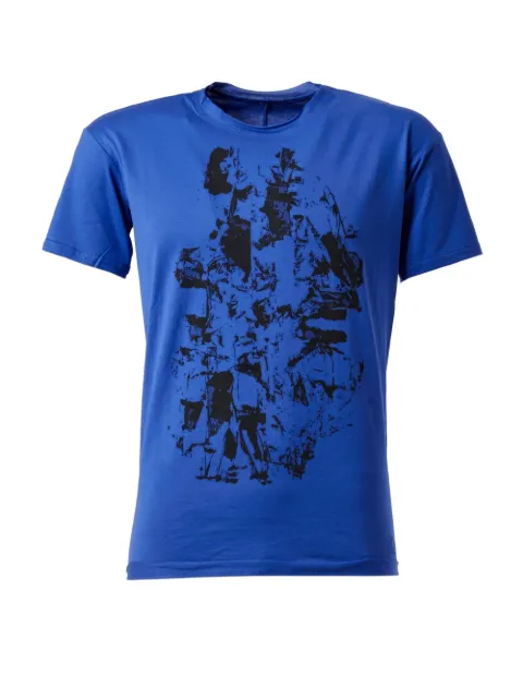 Leclaireur abstract print T-shirt Blue VOIDSL