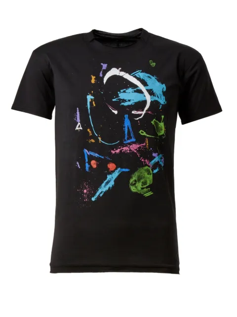 Leclaireur paint splash print T-shirt Black NEONSL