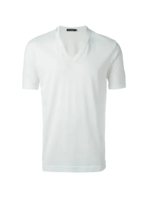 Dolce & Gabbana classic round neck T-shirt Blue G8EI9TFU7EQ