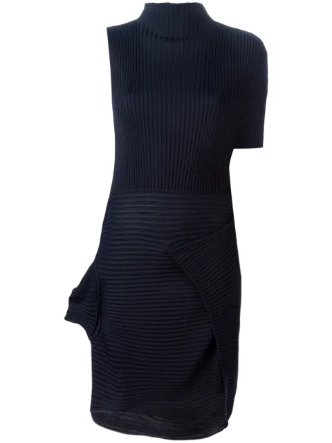 JW Anderson asymmetric ribbed dress Blue KW08018E528888