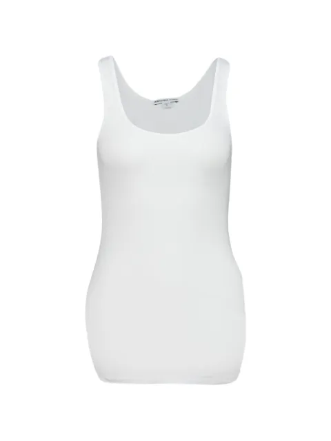 James Perse scoop-neck tank top White WBJ3038