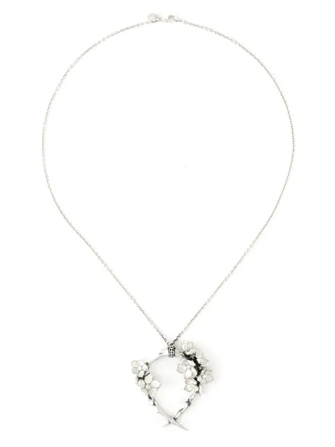 Shaun Leane 'Cherry Blossom' diamond necklace Metallic SLS307SS