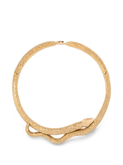 Aurelie Bidermann Tao snake necklace Gold TAOCO01MG