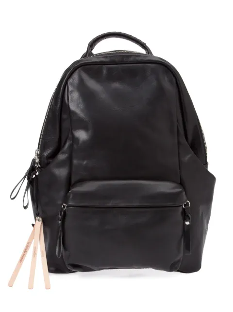 Cornelian Taurus By Daisuke Iwanaga structured leather backpack Black CO15SSTR050