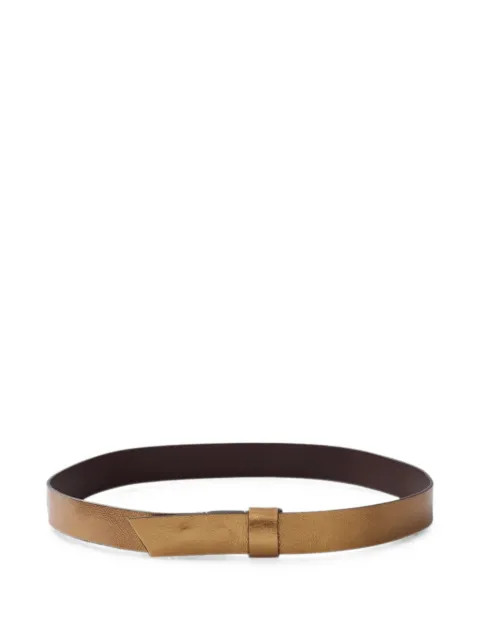 Lanvin metallic belt Metallic BEUY7UBUFAP15