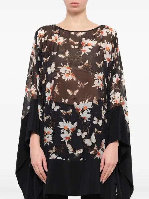 Givenchy floral-detail top Black 15P6022340