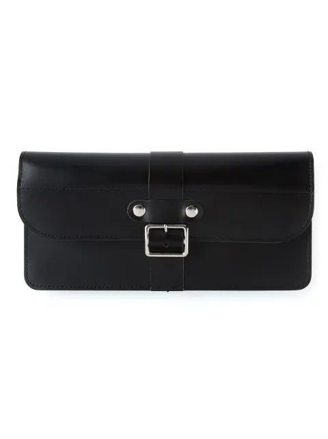 Comme Des Garçons Wallet buckled leather wallet Black SAJ10P3L