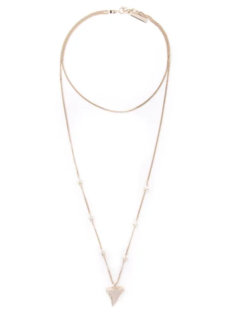 Givenchy 'Shark Tooth' necklace Metallic BF03001901