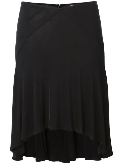 Versace Pre-Owned fluid flared skirt Black 124544