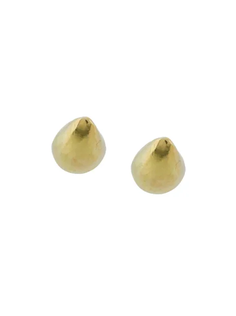 Wouters & Hendrix Gold 18kt yellow gold claw stud earrings Metallic O1S23YGPAIR