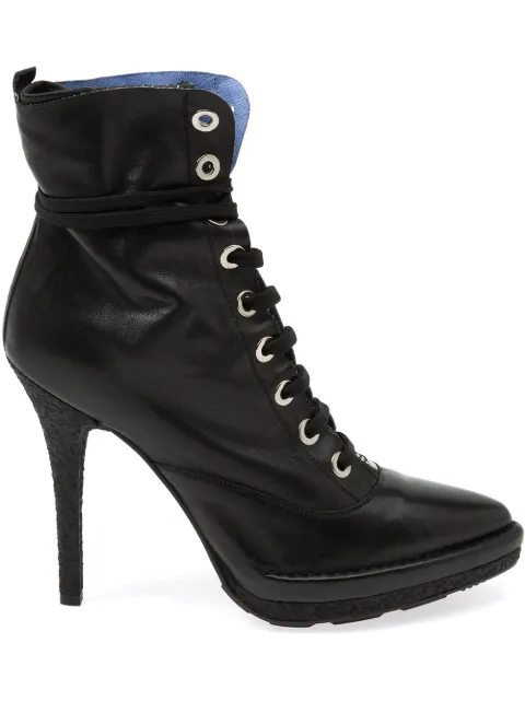 Premiata lace-up boots Black M3444
