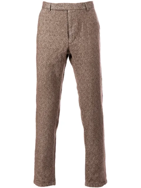 Mando tweed trousers Brown 4398002