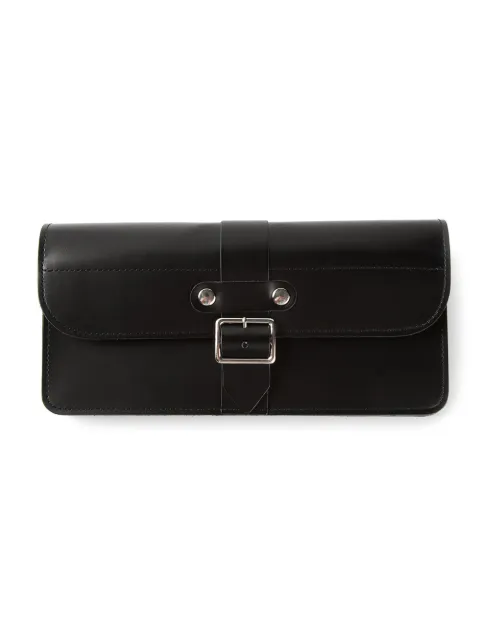 Comme Des Garçons Wallet buckled leather wallet Black SAJ10P6L