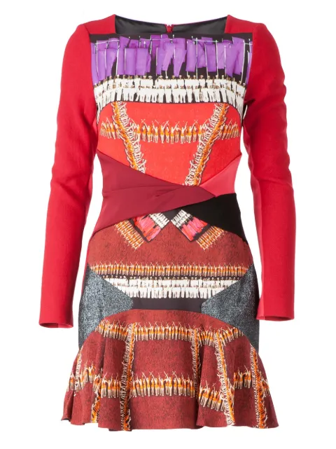 Peter Pilotto 'Twist' dress Red DR104AW14