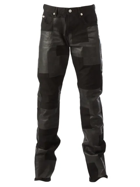 Kohzo patchwork jeans Black KK0005BLACK