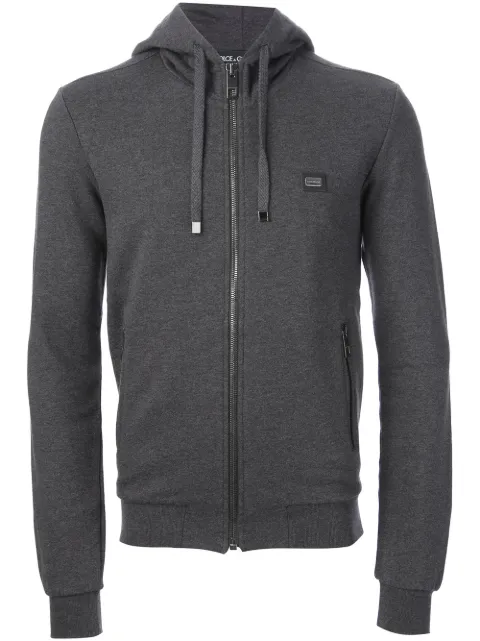 Dolce & Gabbana drawstring hoodie Grey G9CZ6TG7ZXD