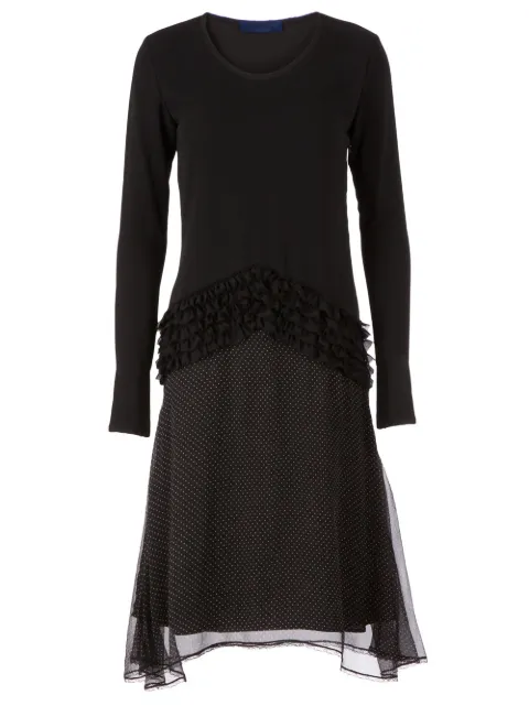 Sharon Wauchob ruffle waist dress Black 15WR9HSS