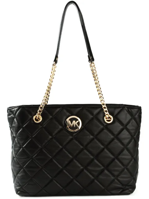 Michael Michael Kors large 'East West' quilted tote Black 30H3GFQT3L