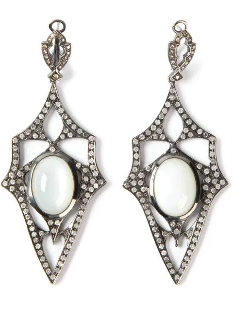 Loree Rodkin 'Kaleidoscope' diamond earrings Metallic LR1852