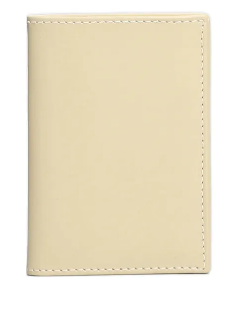 Comme Des Garçons Wallet textured bi-fold wallet Neutrals SA6400LG
