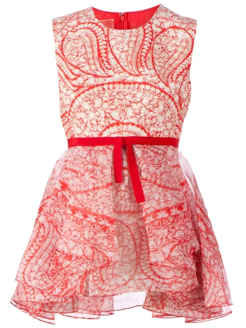 Giambattista Valli printed top Red P14SV5485