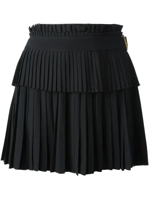 Alexander McQueen belted kilt skirt Black 350585QCE401000