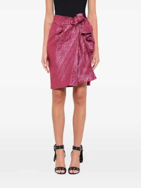 Lanvin gathered detail pencil skirt Pink W041372266C8A