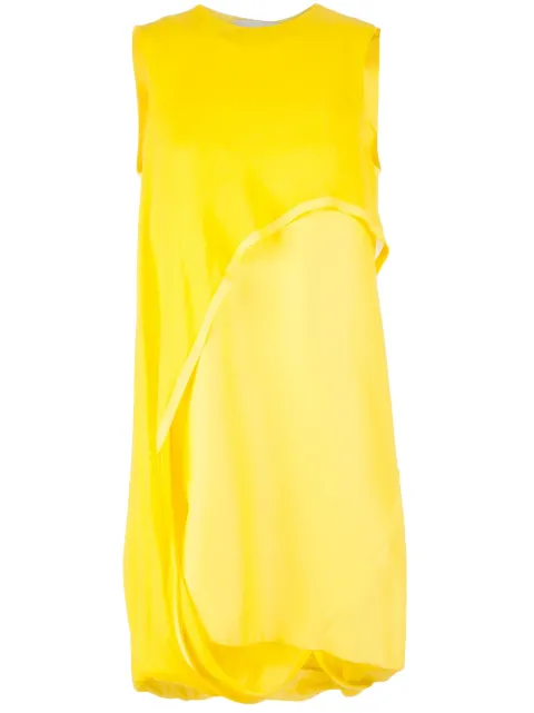 Maison Rabih Kayrouz layered panel dress Yellow R14620449