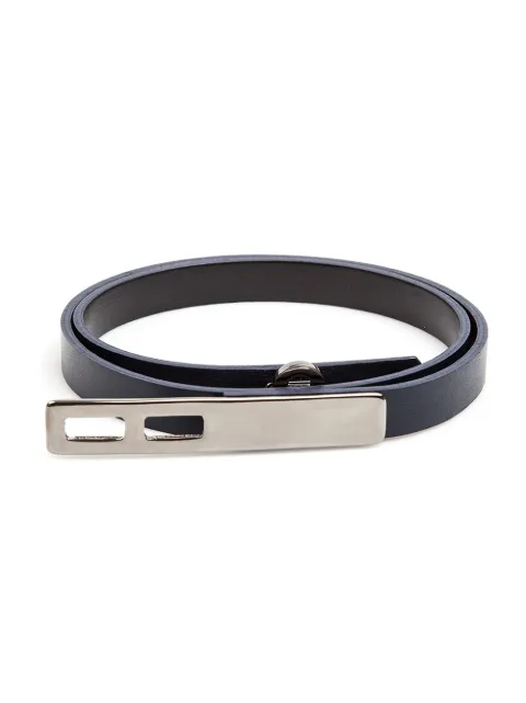 Maison Ullens slim belt Blue BEL183BEL