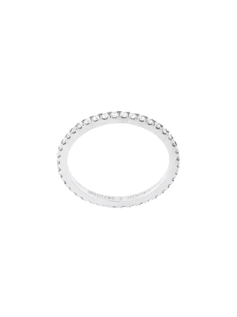 Wouters & Hendrix Gold full diamond ring Metallic WHG345