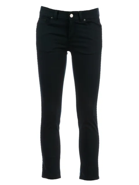 Alexander McQueen cropped beaded trouser Green 334107QAM0