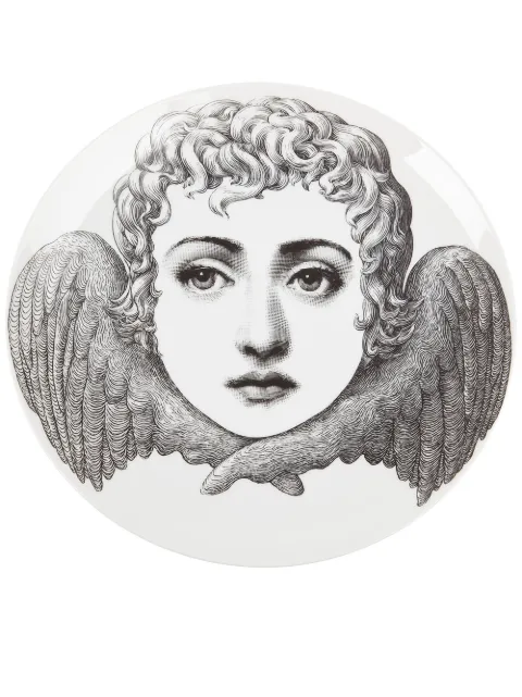 Fornasetti plate White PTVX267