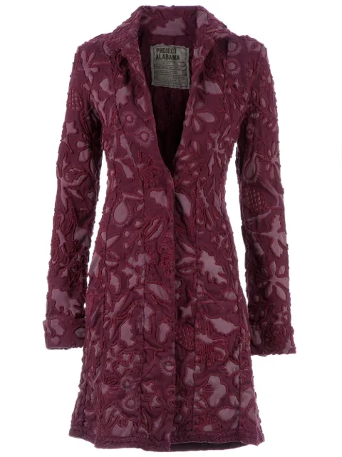 Projet Alabama patterned coat Pink A226