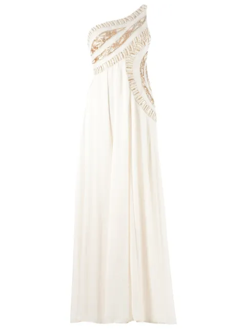 Georges Mak 'Ivana' one shoulder dress White IVANA