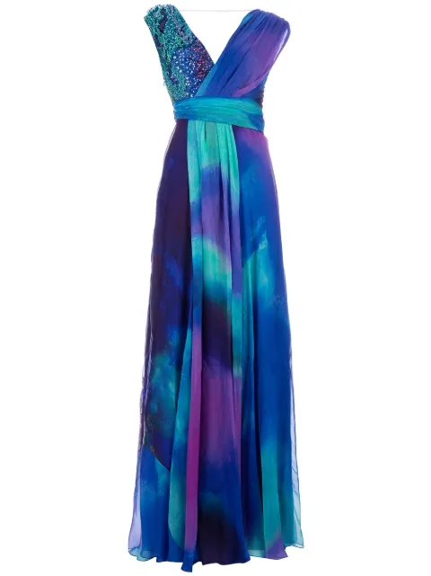 Matthew Williamson maxi dress Blue 907342439