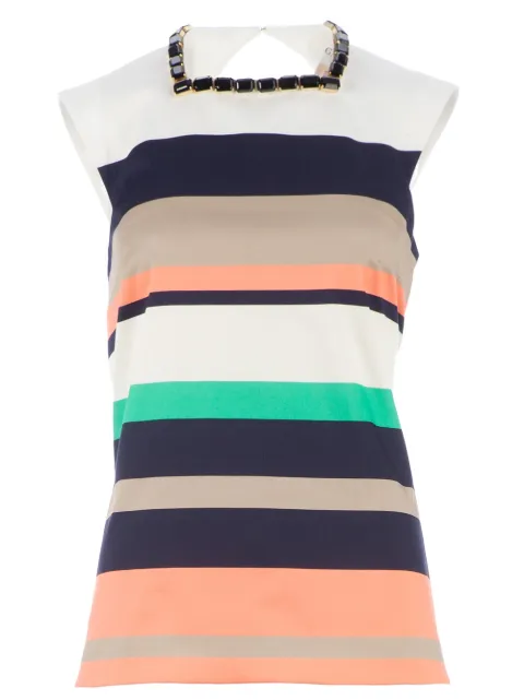 Galitzine striped trouser set Multicolour MODEL7