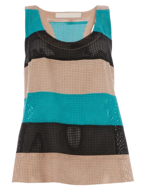 Drome stripe vest Black DPD0210D35