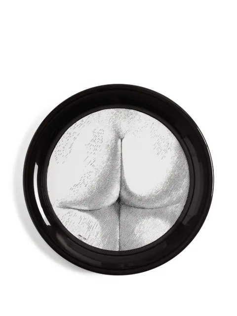 Fornasetti Tergonomico tray Black C26X010