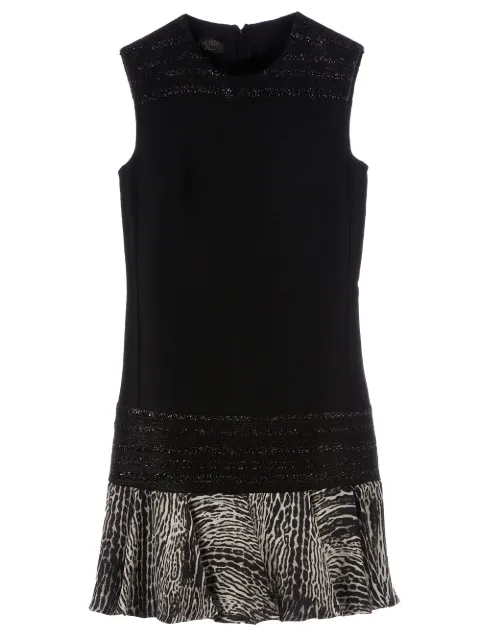 Giambattista Valli drop waist dress Black A12PV5151