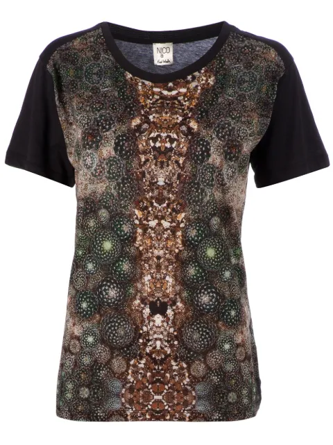 Nico Patterned t-shirt Black BMCCOT01