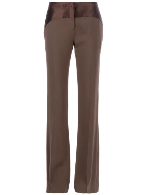 Giles flared trousers Brown GL3001L04
