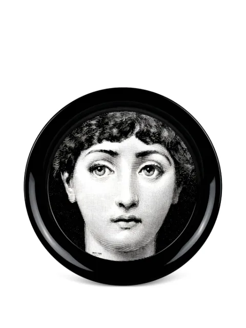 Fornasetti Tema e Variazioni n.1 tray (41cm) Black C26X193