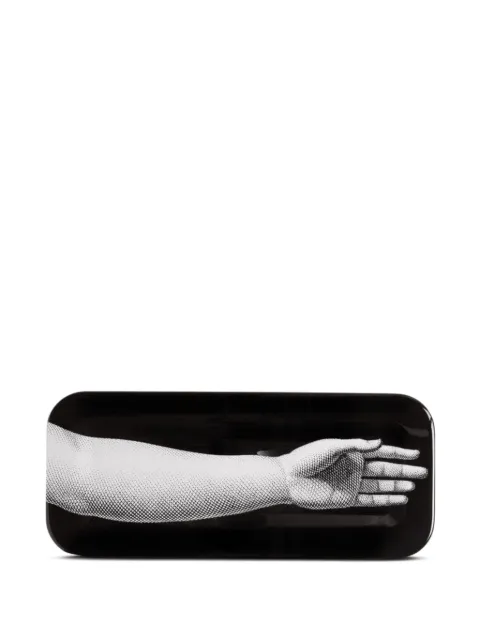 Fornasetti Mano flat tray Black C21X152