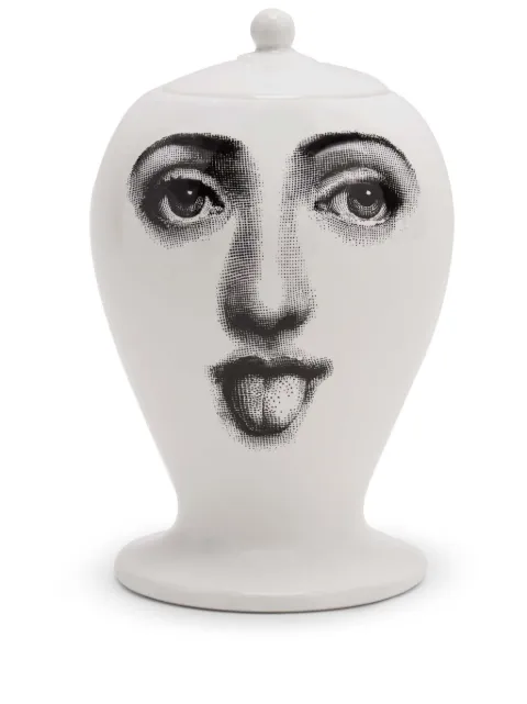 Fornasetti "L'antipatico" vase White FOR10412