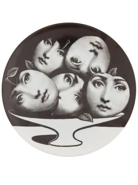 Fornasetti Plate Grey PTVX104