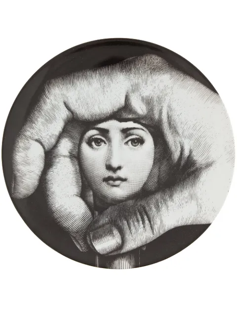 Fornasetti Plate Grey PTVX219